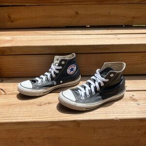 Converse Chuck Taylor leather high tops